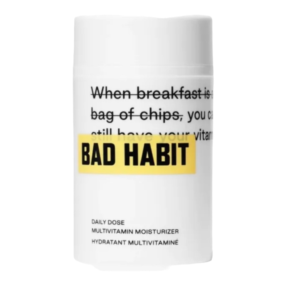 Bad Habit Skincare Daily Dose Multivitamin Moisturizer 1.6 fl. oz. 50 ml 4 Pack